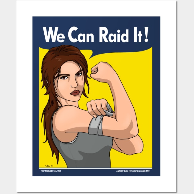 We can Raid it! Wall Art by Cattoc_C